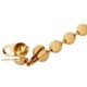Metal end cap for 1.2mm ball chain Gold